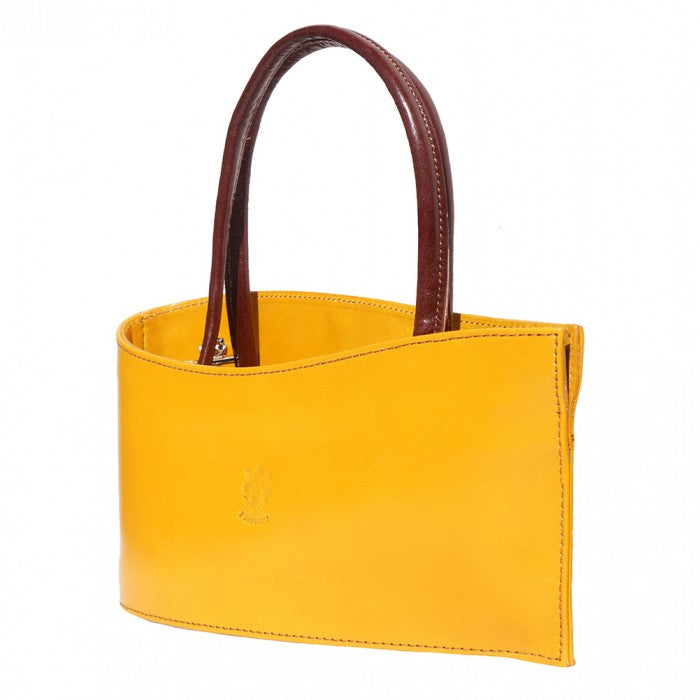 Nano leather handbag