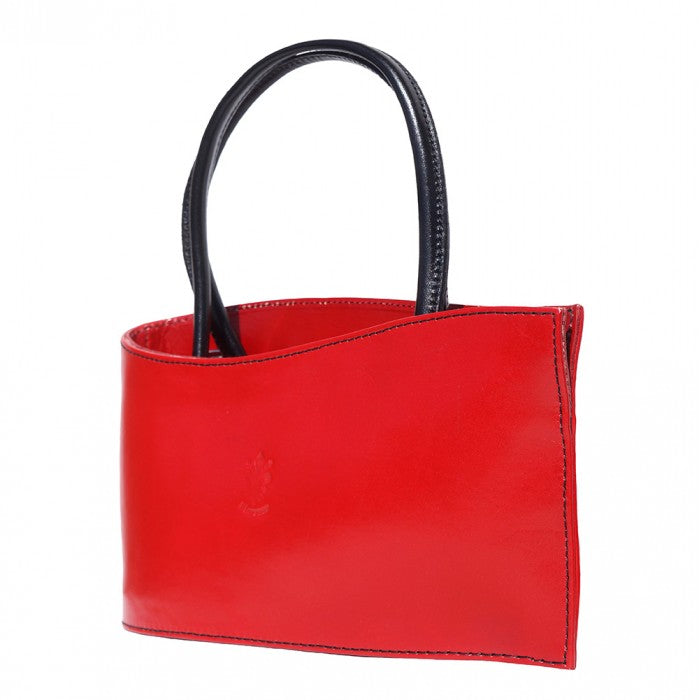 Nano leather handbag