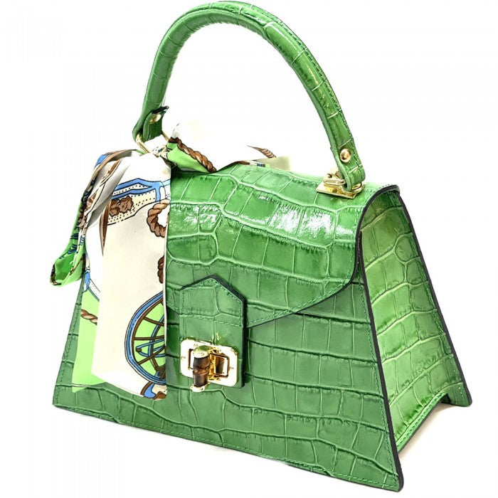 Sac à main Alessia en cuir de vachette