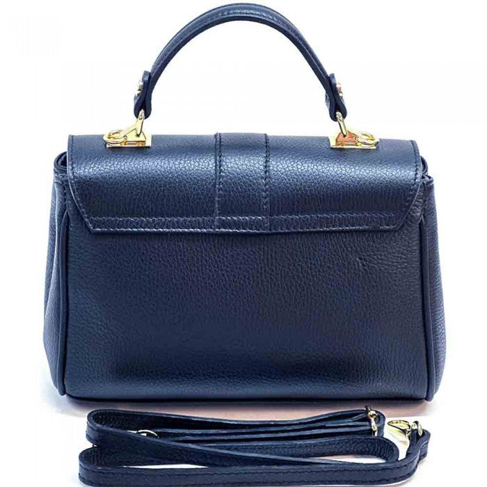 Diamante leather bag
