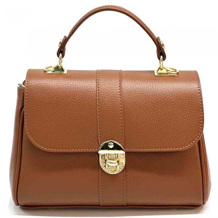 Diamante leather bag