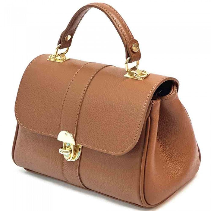 Diamante leather bag