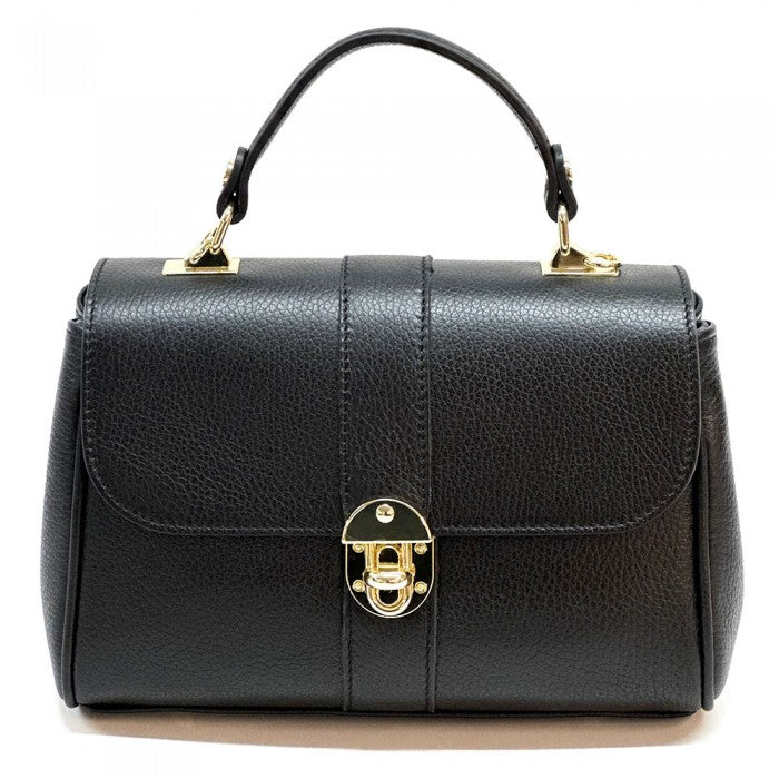 Diamante leather bag