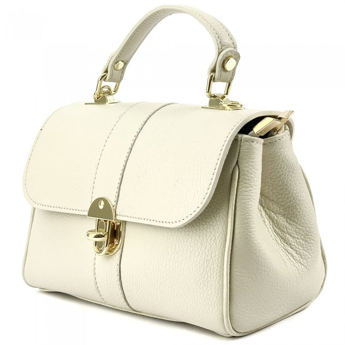 Diamante leather bag