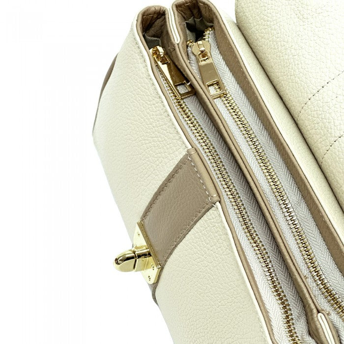 Diamante leather bag