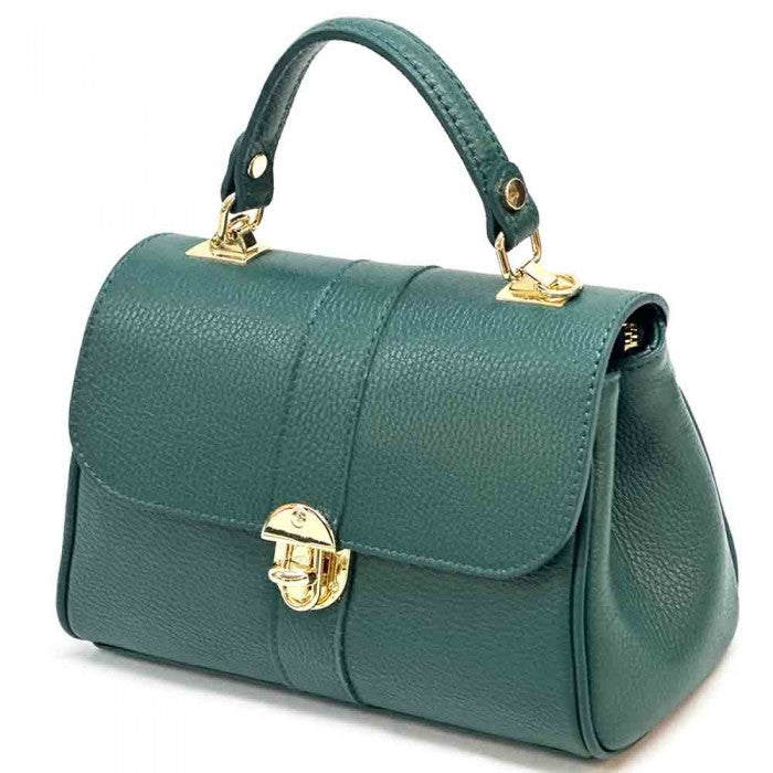 Diamante leather bag