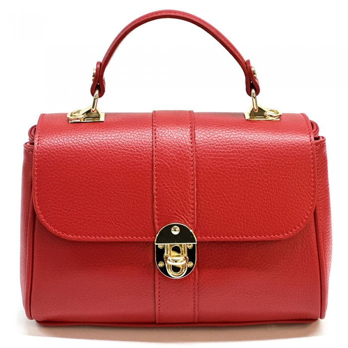 Diamante leather bag