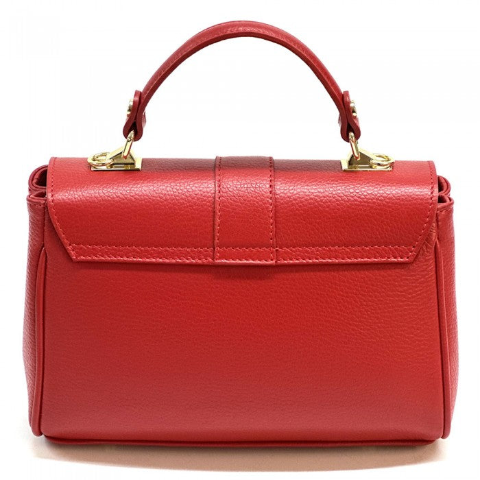 Diamante leather bag