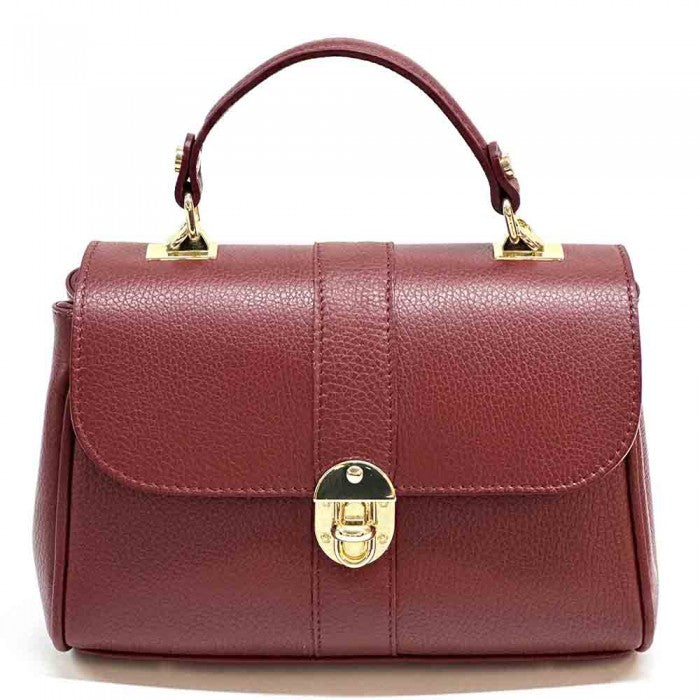 Diamante leather bag