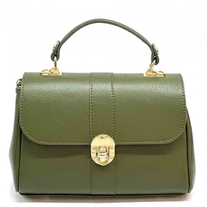 Diamante leather bag