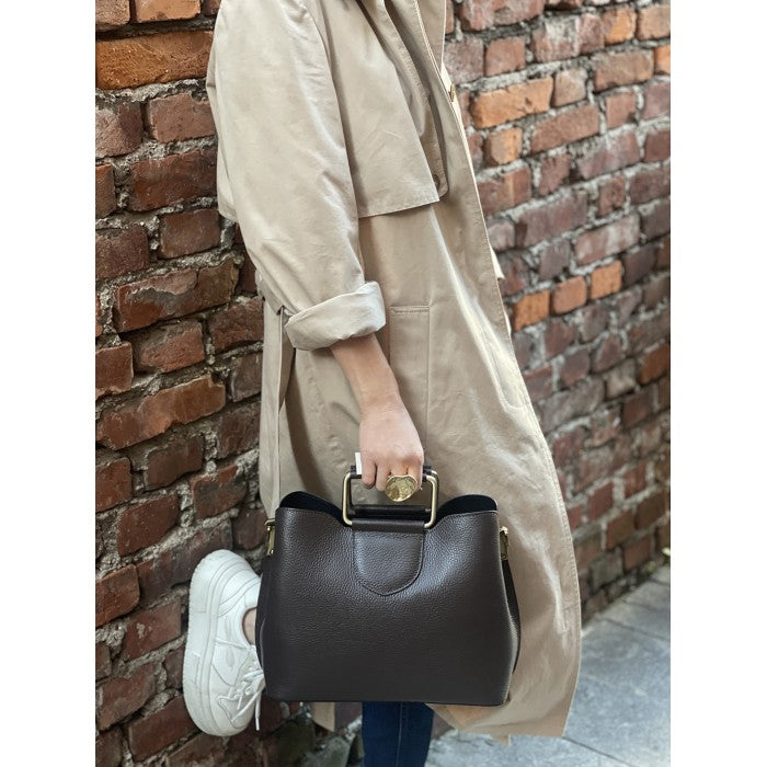 Taziana leather Handbag