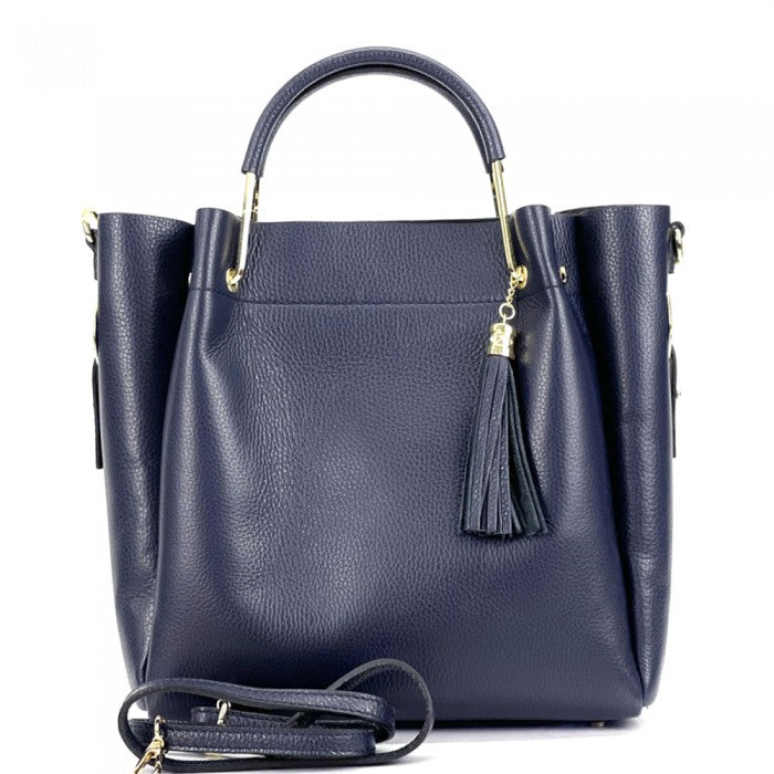 Selene leather handbag