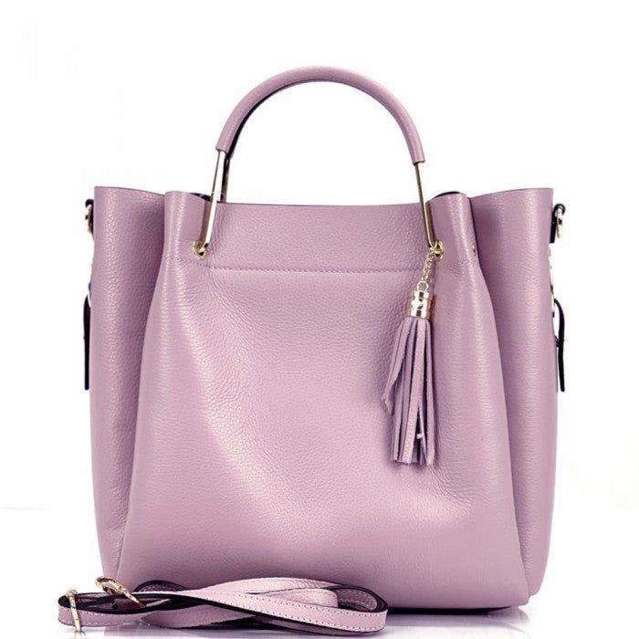 Selene leather handbag
