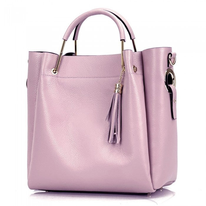 Selene leather handbag