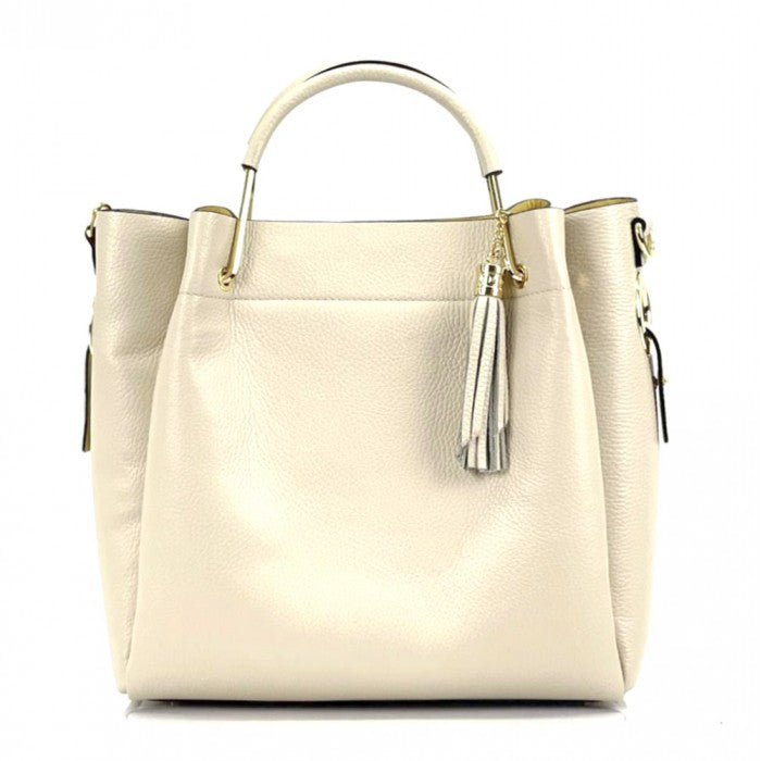 Selene leather handbag