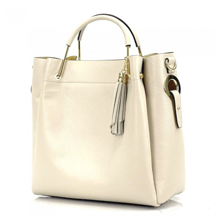 Selene leather handbag