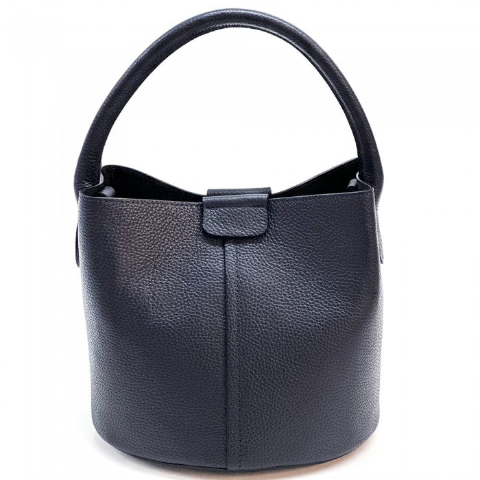 Agostina Leather Bucket Bag