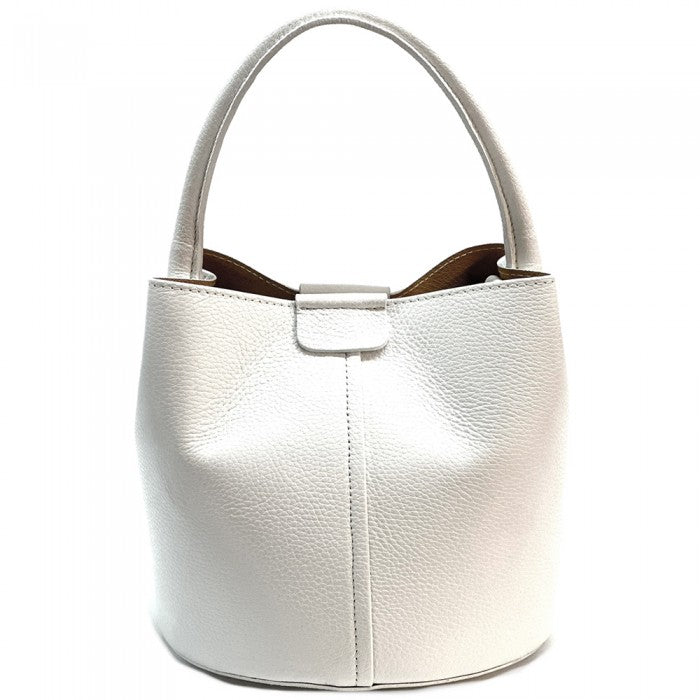 Agostina Leather Bucket Bag