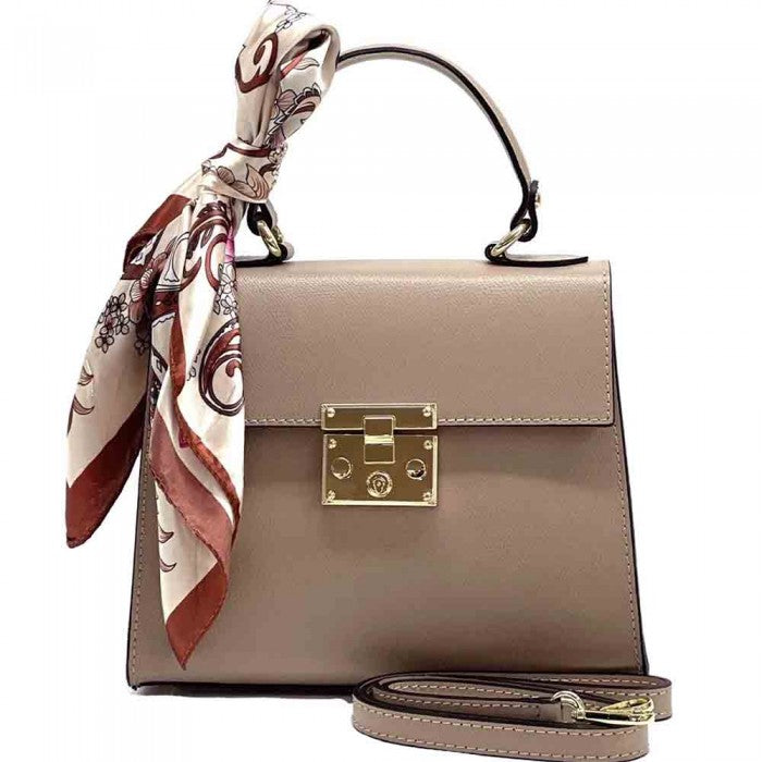 Petit sac à main en cuir Flavia Mini Tote