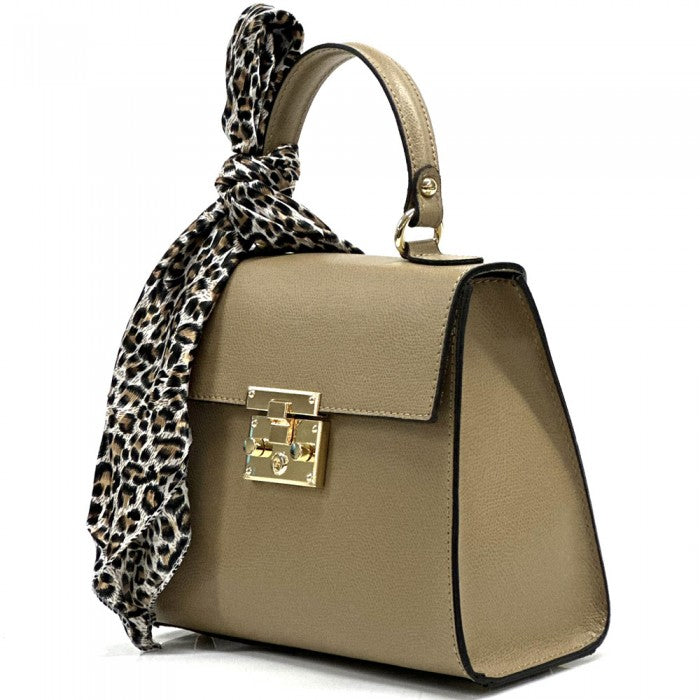 Petit sac à main en cuir Flavia Mini Tote