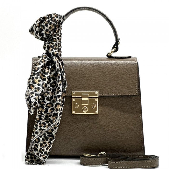 Petit sac à main en cuir Flavia Mini Tote