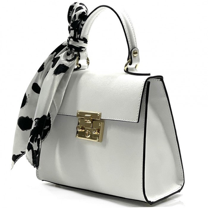 Petit sac à main en cuir Flavia Mini Tote