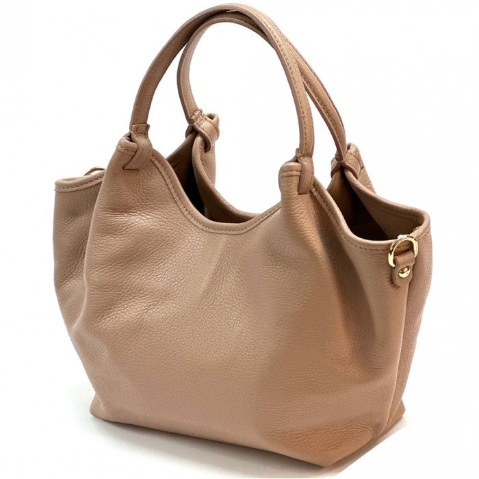 Elara Leather Tote Bag