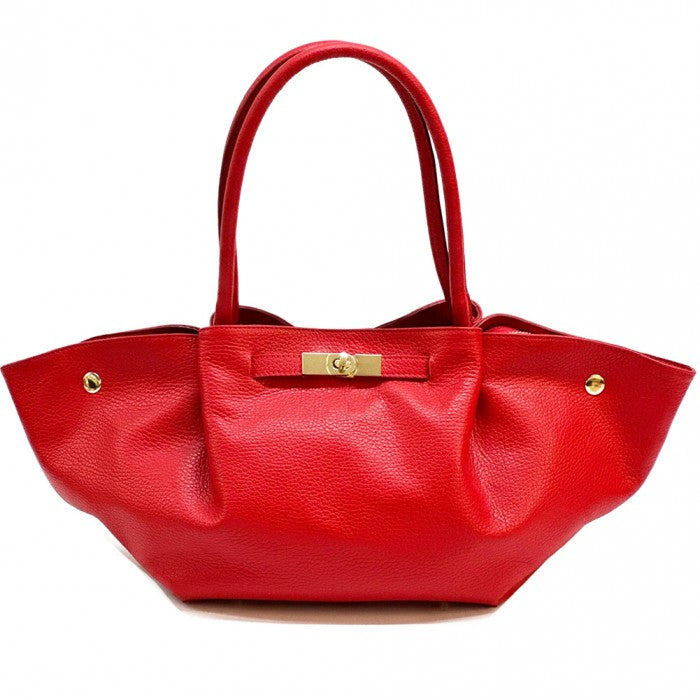 Sac fourre-tout en cuir italien Benedetta
