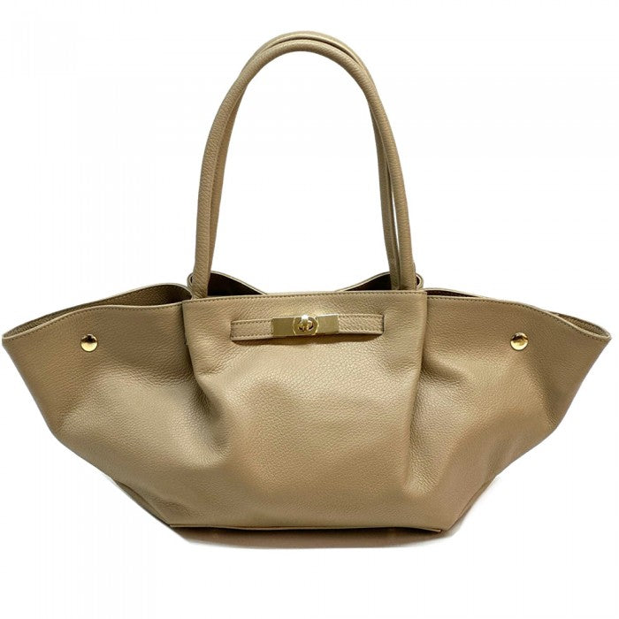 Vivara Italian Leather Tote Bag