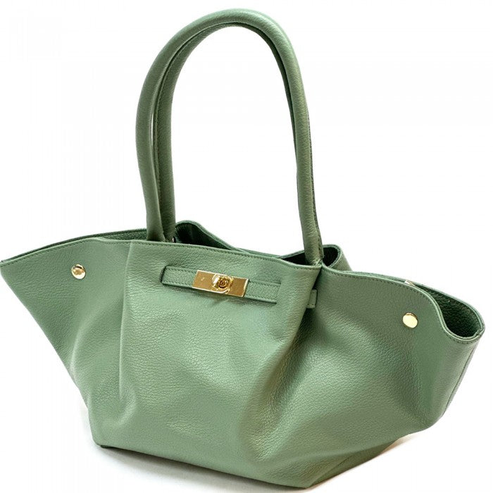 Vivara Italian Leather Tote Bag