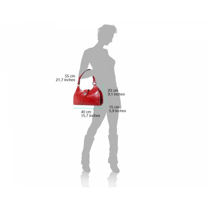 Sac à main en cuir Gianna GM
