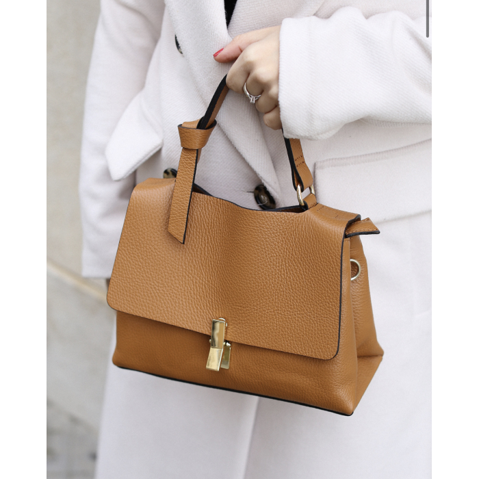Sac à main en cuir Cornelia