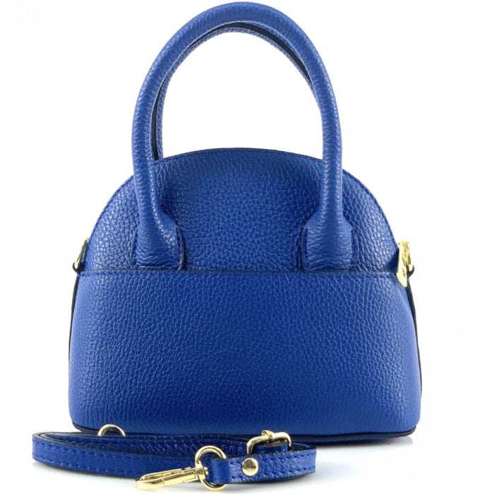 Sac coquillage en cuir italien Fabrizia