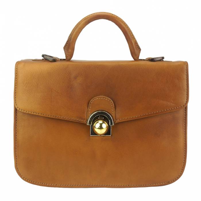 Very GM Leather Hand-bag