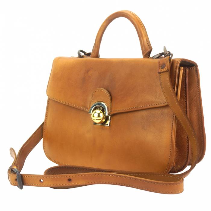 Very GM Leather Hand-bag