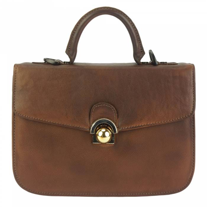 Very GM Leather Hand-bag