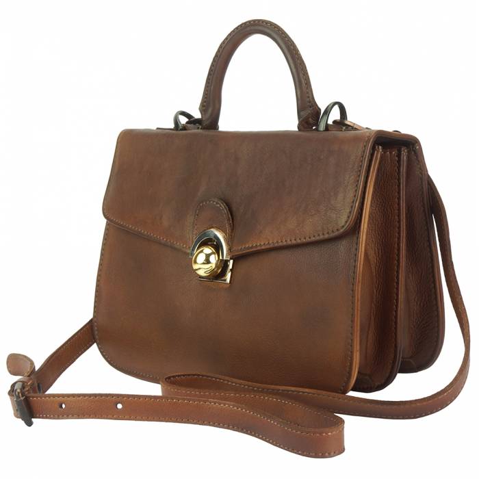 Very GM Leather Hand-bag