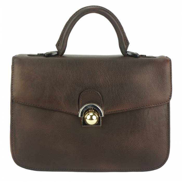 Very GM Leather Hand-bag
