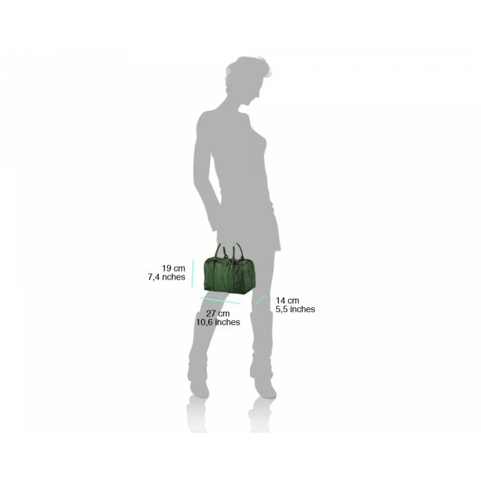 Fulvia Leather Boston Bag