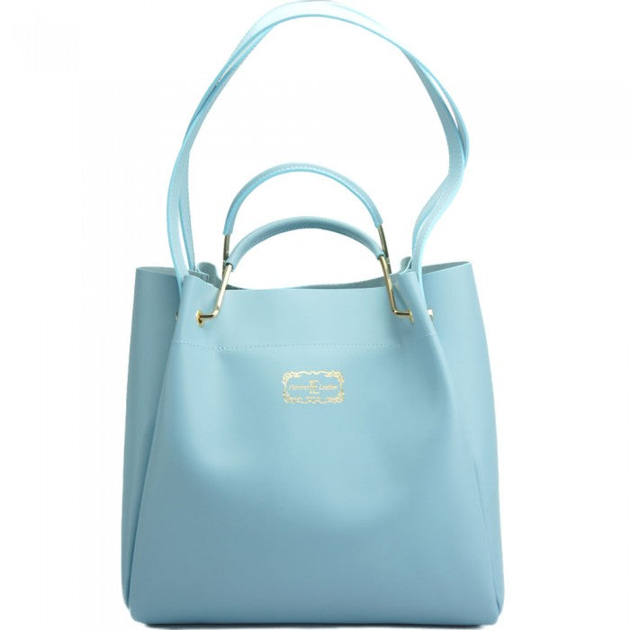 Selene leather handbag