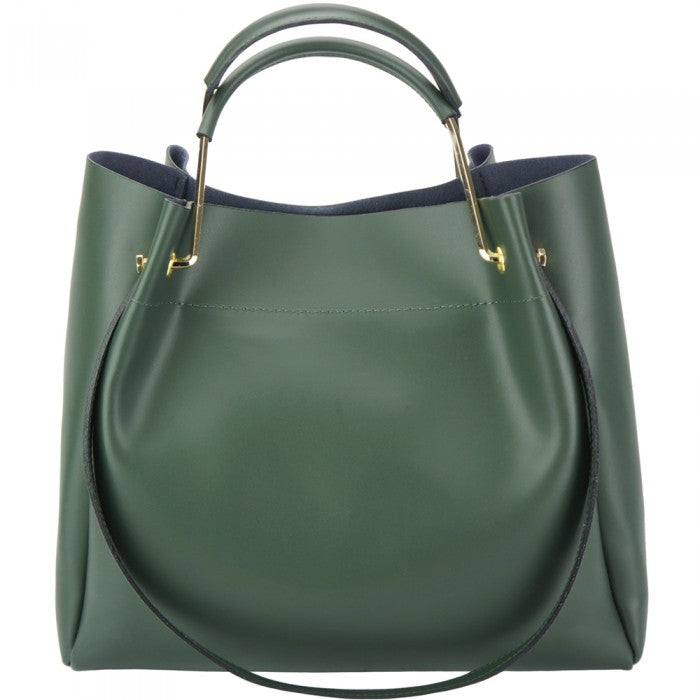 Selene leather handbag