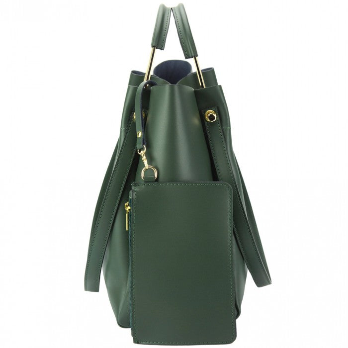 Selene leather handbag