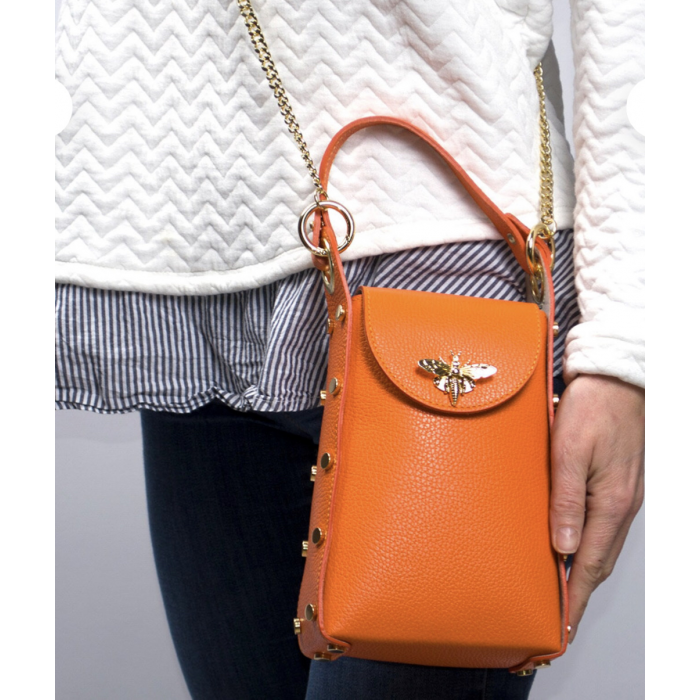 Bobbi leather Handbag