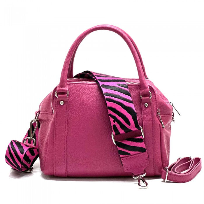 Sac Boston en cuir Milena