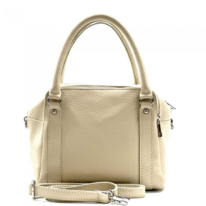 Maica Leather Boston Bag