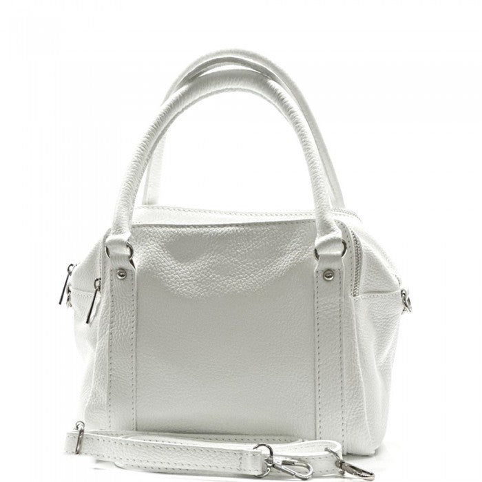 Maica Leather Boston Bag
