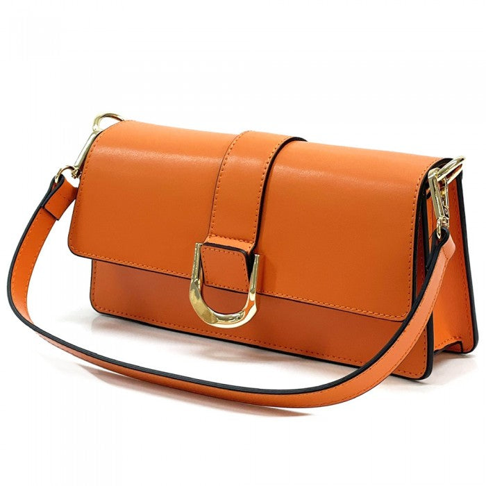 Sac bandoulière en cuir de vachette Viola