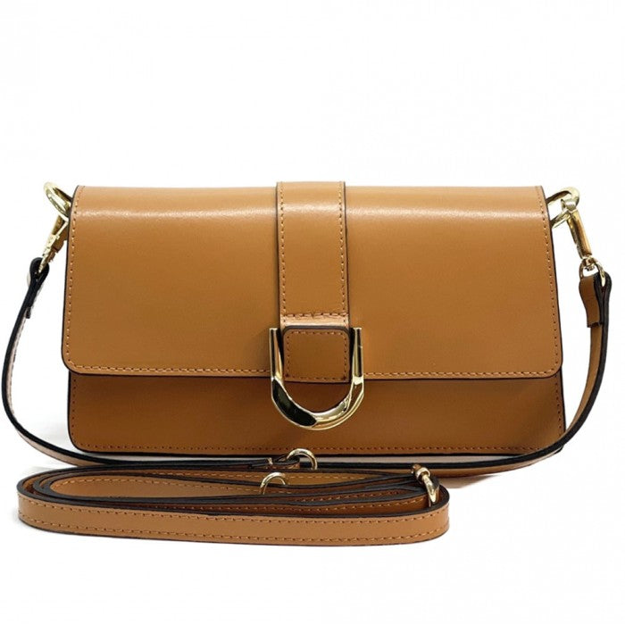 Sac bandoulière en cuir de vachette Viola