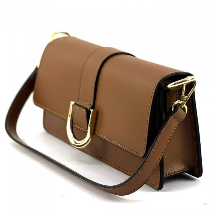 Sac bandoulière en cuir de vachette Viola