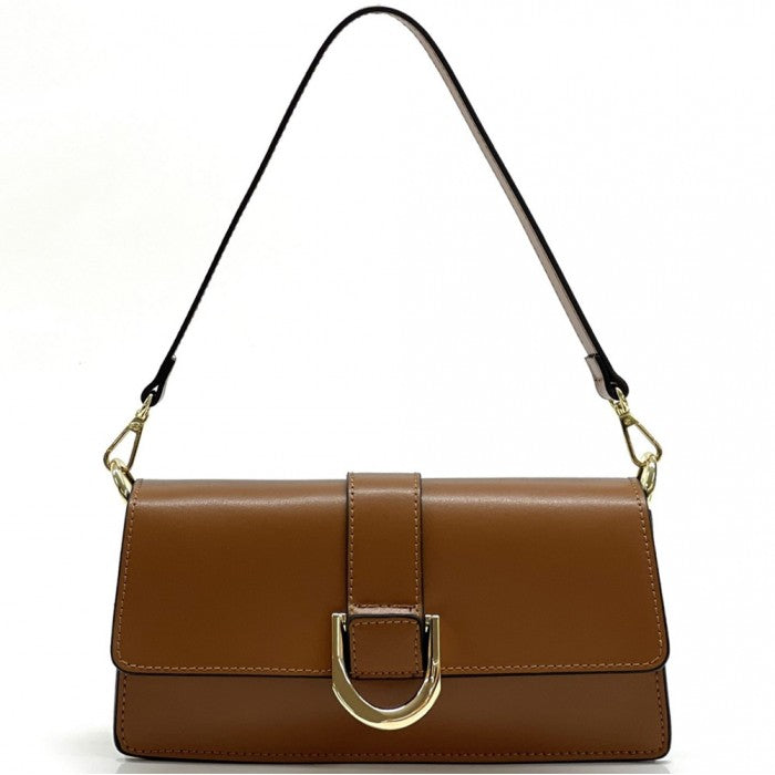 Sac bandoulière en cuir de vachette Viola